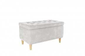 Пуф Чарли 2 галька (велюр) в Нефтеюганске - nefteyugansk.mebel-tymen.ru | фото