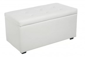 Пуф Мартин (белый) в Нефтеюганске - nefteyugansk.mebel-tymen.ru | фото