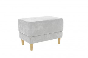 Пуф Рондо 2 галька (велюр) в Нефтеюганске - nefteyugansk.mebel-tymen.ru | фото