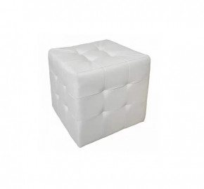 Пуф Стенли (белый) в Нефтеюганске - nefteyugansk.mebel-tymen.ru | фото