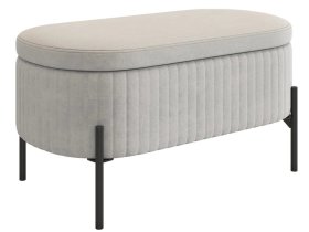 Пуф Винни галька (велюр) в Нефтеюганске - nefteyugansk.mebel-tymen.ru | фото