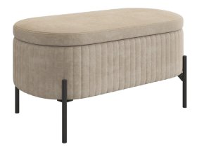 Пуф Винни капучино (велюр) в Нефтеюганске - nefteyugansk.mebel-tymen.ru | фото