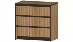 Серия Бостон Комод 3 ящика дуб вотан в Нефтеюганске - nefteyugansk.mebel-tymen.ru | фото