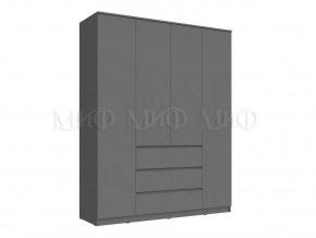 Шкаф 1600 Челси Графит в Нефтеюганске - nefteyugansk.mebel-tymen.ru | фото