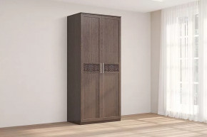 Шкаф 2-х дверный Кэт-4 Венге Диал в Нефтеюганске - nefteyugansk.mebel-tymen.ru | фото