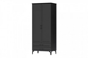 Шкаф 2-х створчатый Шарм ШК-2 Антрацит в Нефтеюганске - nefteyugansk.mebel-tymen.ru | фото