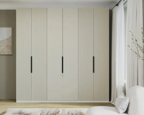 Шкаф 2250 Капучино нубук Аква в Нефтеюганске - nefteyugansk.mebel-tymen.ru | фото