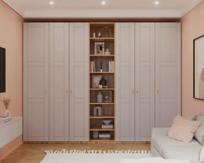 Шкаф 3000 Софт серый Графика в Нефтеюганске - nefteyugansk.mebel-tymen.ru | фото