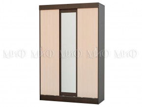 Шкаф Басямиф, дуб беленый/венге в Нефтеюганске - nefteyugansk.mebel-tymen.ru | фото