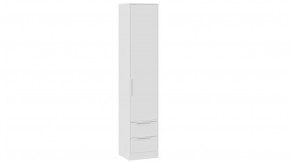 Шкаф для белья «Марли» Белый в Нефтеюганске - nefteyugansk.mebel-tymen.ru | фото