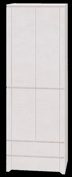 Шкаф для одежды 2-х дв. «Твист» №1 в Нефтеюганске - nefteyugansk.mebel-tymen.ru | фото