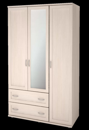 Шкаф для одежды 3-х дверный «Ника-Люкс» №18 в Нефтеюганске - nefteyugansk.mebel-tymen.ru | фото