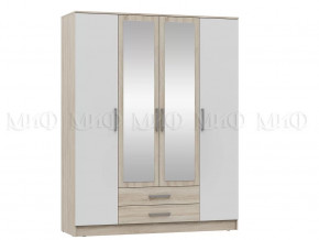 Шкаф для одежды 4-дверный Мартина ЛДСП в Нефтеюганске - nefteyugansk.mebel-tymen.ru | фото