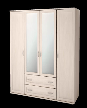 Шкаф для одежды 4-х дверный «Ника-Люкс» №19 в Нефтеюганске - nefteyugansk.mebel-tymen.ru | фото