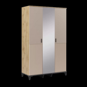 Шкаф для одежды и белья с зеркалом Дюна №1 в Нефтеюганске - nefteyugansk.mebel-tymen.ru | фото