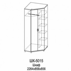 Шкаф для одежды и белья ШК-5015 Грейс в Нефтеюганске - nefteyugansk.mebel-tymen.ru | фото