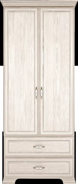 Шкаф для одежды с ящиками (2-х дв.) «Венеция» №17 в Нефтеюганске - nefteyugansk.mebel-tymen.ru | фото