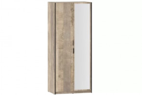 Шкаф для одежды с зеркалом Фолк НМ 014.03 в Нефтеюганске - nefteyugansk.mebel-tymen.ru | фото