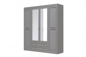 Шкаф для одежды ШР-4 Олимп Серый шифер/Антрацит в Нефтеюганске - nefteyugansk.mebel-tymen.ru | фото