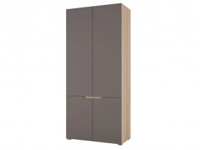 Шкаф двухстворчатый Анталия Сонома-Графит софт в Нефтеюганске - nefteyugansk.mebel-tymen.ru | фото