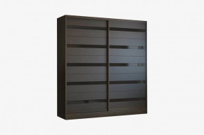 Шкаф-купе Лотос 1, венге 2000мм в Нефтеюганске - nefteyugansk.mebel-tymen.ru | фото