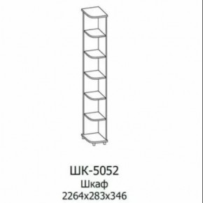 Шкаф многоцелевой ШК-5052 Грейс в Нефтеюганске - nefteyugansk.mebel-tymen.ru | фото