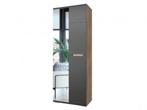 Шкаф Наоми ШК-22 графит нубук в Нефтеюганске - nefteyugansk.mebel-tymen.ru | фото