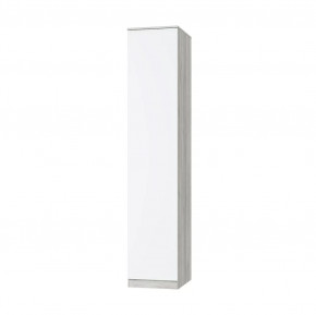 Шкаф-пенал Лори, 452 мм, дуб серый/белый в Нефтеюганске - nefteyugansk.mebel-tymen.ru | фото