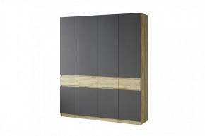 Шкаф распашной Турин Графит в Нефтеюганске - nefteyugansk.mebel-tymen.ru | фото