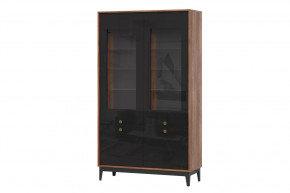 Шкаф-сервант ШКС-2 Brass НК-мебель в Нефтеюганске - nefteyugansk.mebel-tymen.ru | фото