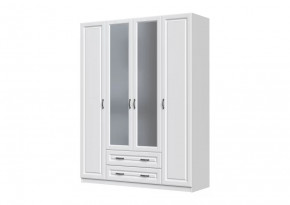 Шкаф ШР-4 "Кантри", белый в Нефтеюганске - nefteyugansk.mebel-tymen.ru | фото