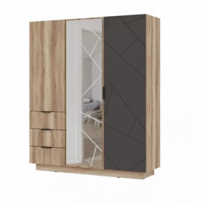 Шкаф трехстворчатый ШК-01 Даллас в Нефтеюганске - nefteyugansk.mebel-tymen.ru | фото