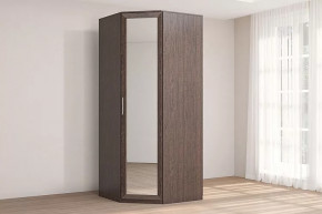 Шкаф угловой с зеркалом Кэт-4 Венге Диал в Нефтеюганске - nefteyugansk.mebel-tymen.ru | фото