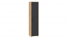 Шкаф «Витра» тип 1 Дуб Крафт золотой, Антрацит в Нефтеюганске - nefteyugansk.mebel-tymen.ru | фото