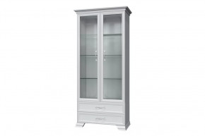 Шкаф витрина-2 стекла "Грация" в Нефтеюганске - nefteyugansk.mebel-tymen.ru | фото