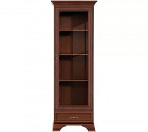 Шкаф-витрина Kentaki S320-REG1W1S Каштан в Нефтеюганске - nefteyugansk.mebel-tymen.ru | фото