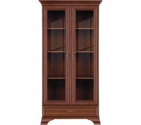 Шкаф-витрина Kentaki S320-REG2W1S Каштан в Нефтеюганске - nefteyugansk.mebel-tymen.ru | фото