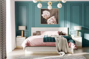 Спальный гарнитур Оливия в Нефтеюганске - nefteyugansk.mebel-tymen.ru | фото