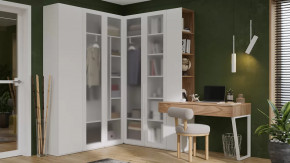 Спальный гарнитур «Порто» №5 Яблоня Беллуно, Белый в Нефтеюганске - nefteyugansk.mebel-tymen.ru | фото