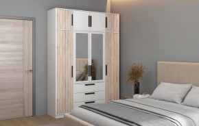 Спальный гарнитур Вегас (ЛДСП Белый) в Нефтеюганске - nefteyugansk.mebel-tymen.ru | фото