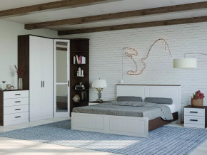 Спальный гарнитур Венеция-1 Венге/Белое дерево в Нефтеюганске - nefteyugansk.mebel-tymen.ru | фото