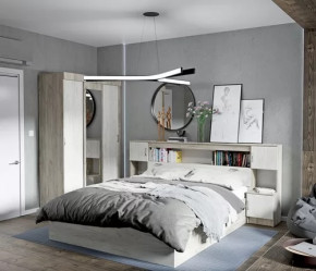 Спальня Басса Дуб крафт в Нефтеюганске - nefteyugansk.mebel-tymen.ru | фото