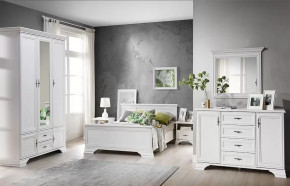 Спальня Kentaki белый в Нефтеюганске - nefteyugansk.mebel-tymen.ru | фото