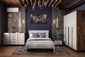 Спальня модульная Брента Жемчуг в Нефтеюганске - nefteyugansk.mebel-tymen.ru | фото