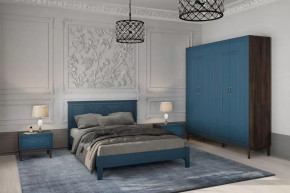 Спальня модульная Гориция Таксус / Лак Сапфировый в Нефтеюганске - nefteyugansk.mebel-tymen.ru | фото