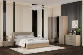 Спальня модульная Вива Мокко Глянец в Нефтеюганске - nefteyugansk.mebel-tymen.ru | фото