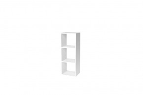 Стеллаж 3 секции 1060х356х294, цвет белый в Нефтеюганске - nefteyugansk.mebel-tymen.ru | фото