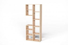 Стеллаж Элемент-2 дуб сонома Герда в Нефтеюганске - nefteyugansk.mebel-tymen.ru | фото