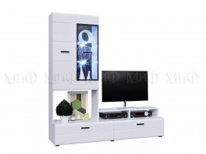 Стенка центр Нэнси New МДФ в Нефтеюганске - nefteyugansk.mebel-tymen.ru | фото