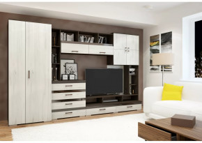 Стенка Коста Венге/ крафт белый (прованс) в Нефтеюганске - nefteyugansk.mebel-tymen.ru | фото